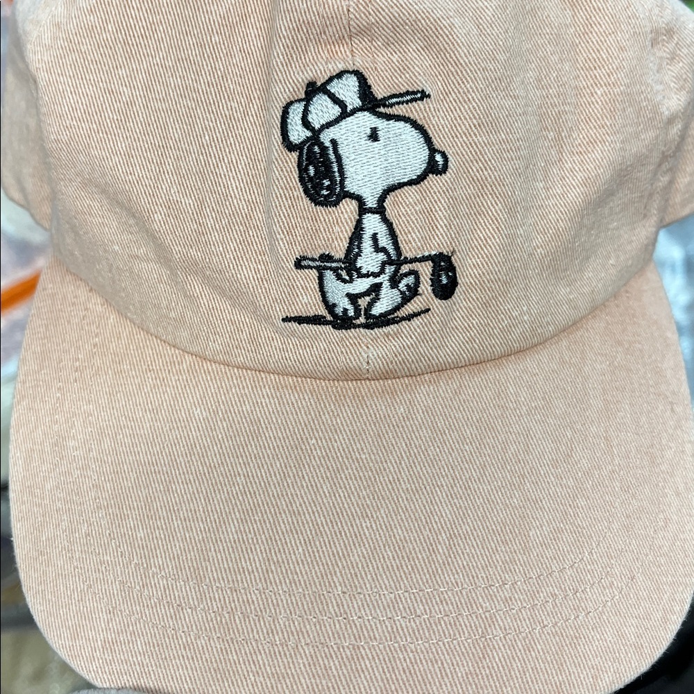 Urban Outfitters Peanuts Snoopy Golfer Hat New - Picture 2 of 3